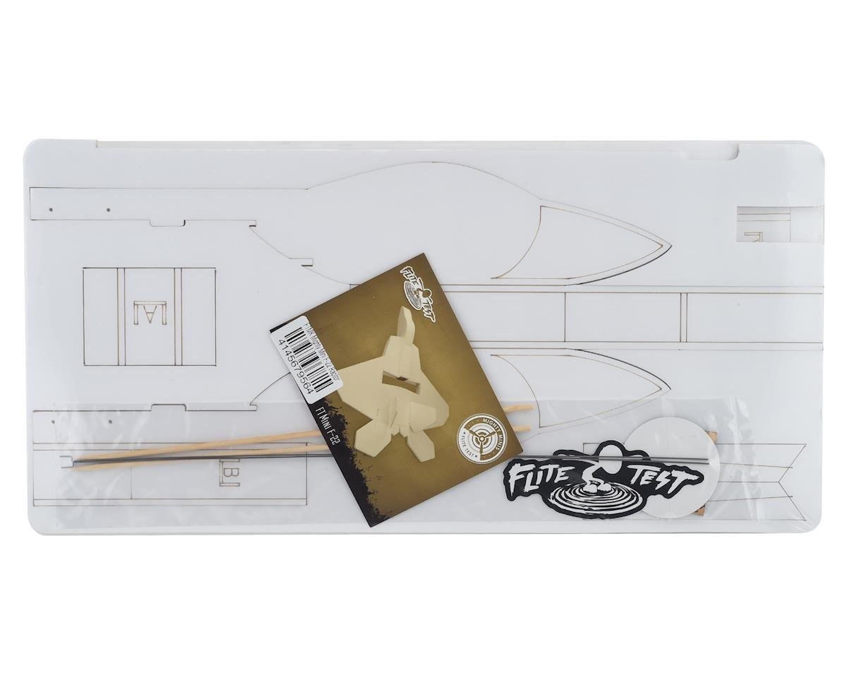 Mini F-22 Raptor Speed Build Kit with Maker Foam (508mm)-2
