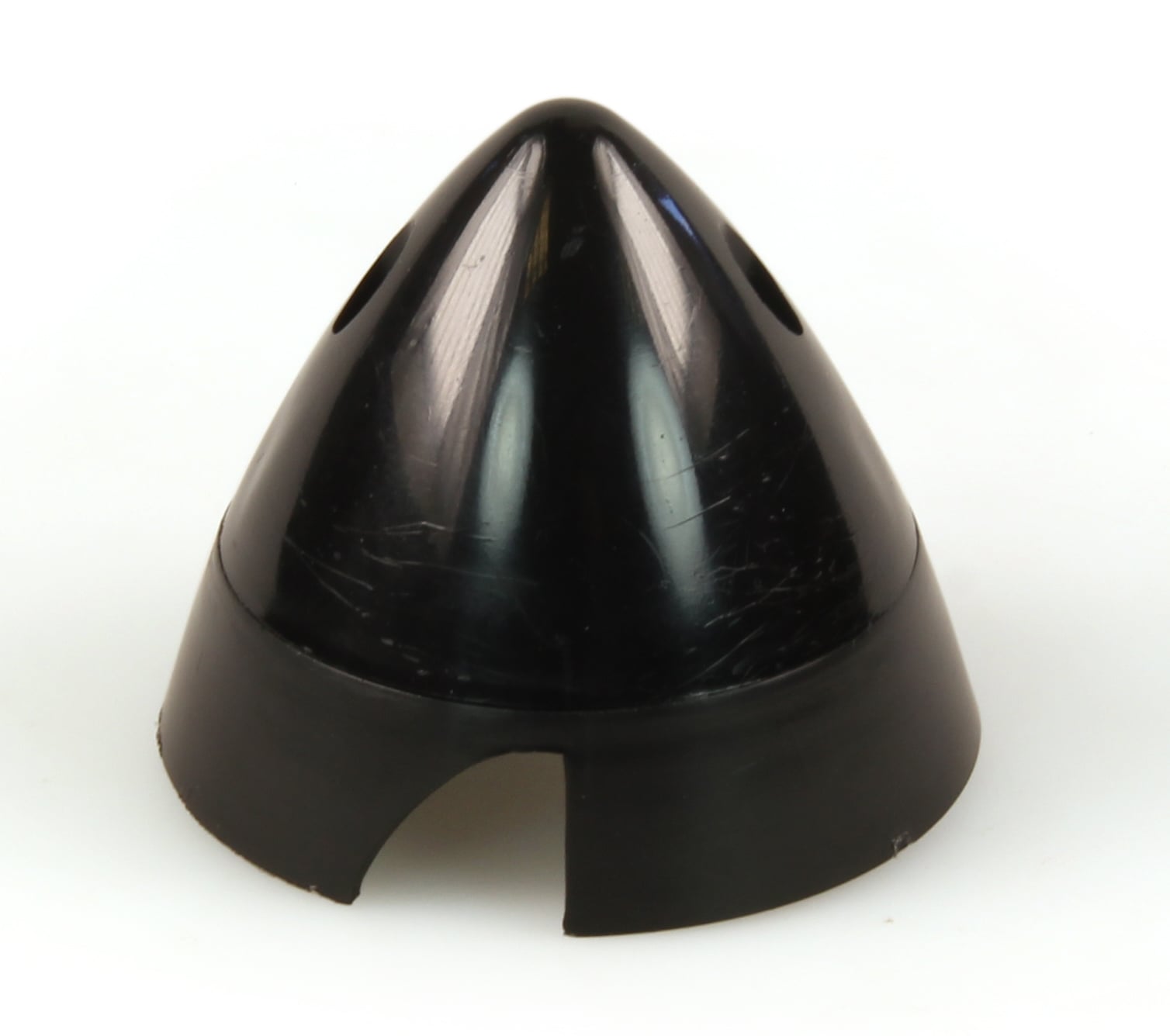 2 1/2in (63mm) Black Nylon Spinner