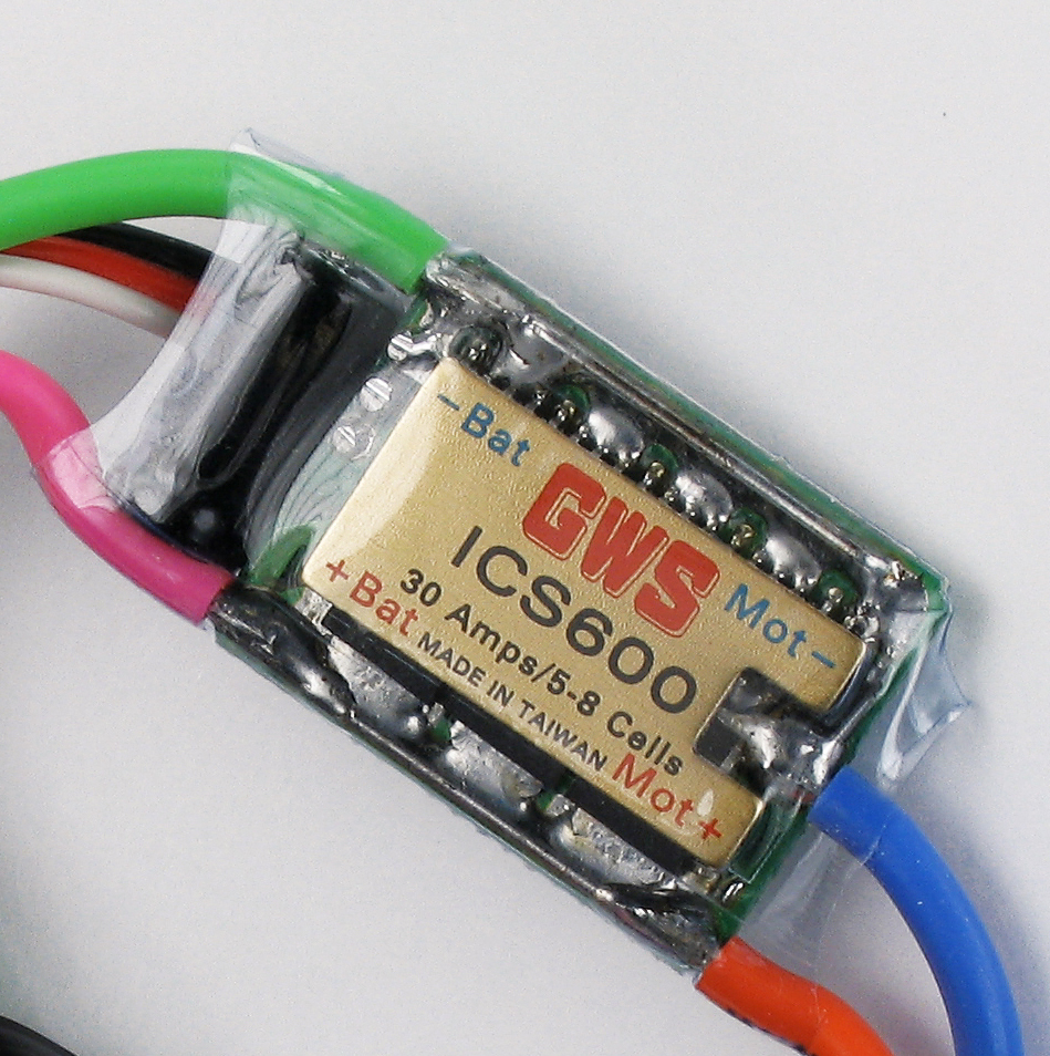 ICS-600 Speed Controller (30A) 5-8 Cells BEC-2