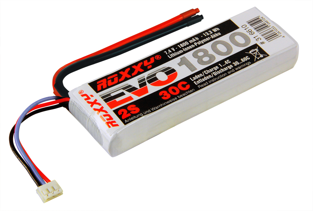 LiPo ROXXY Evo 2-1800 30C