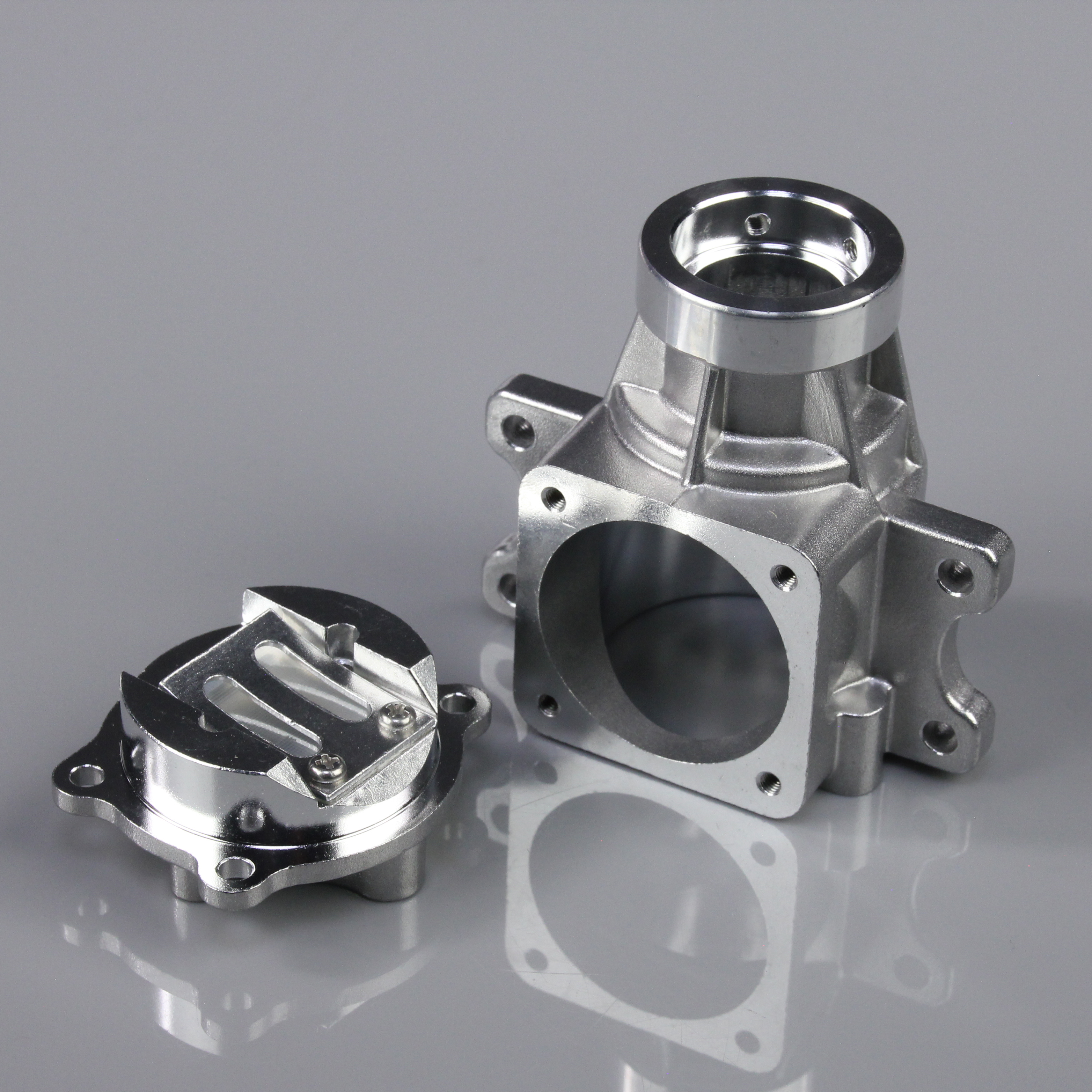 Crankcase Lower and Backplate (fits 10cc)