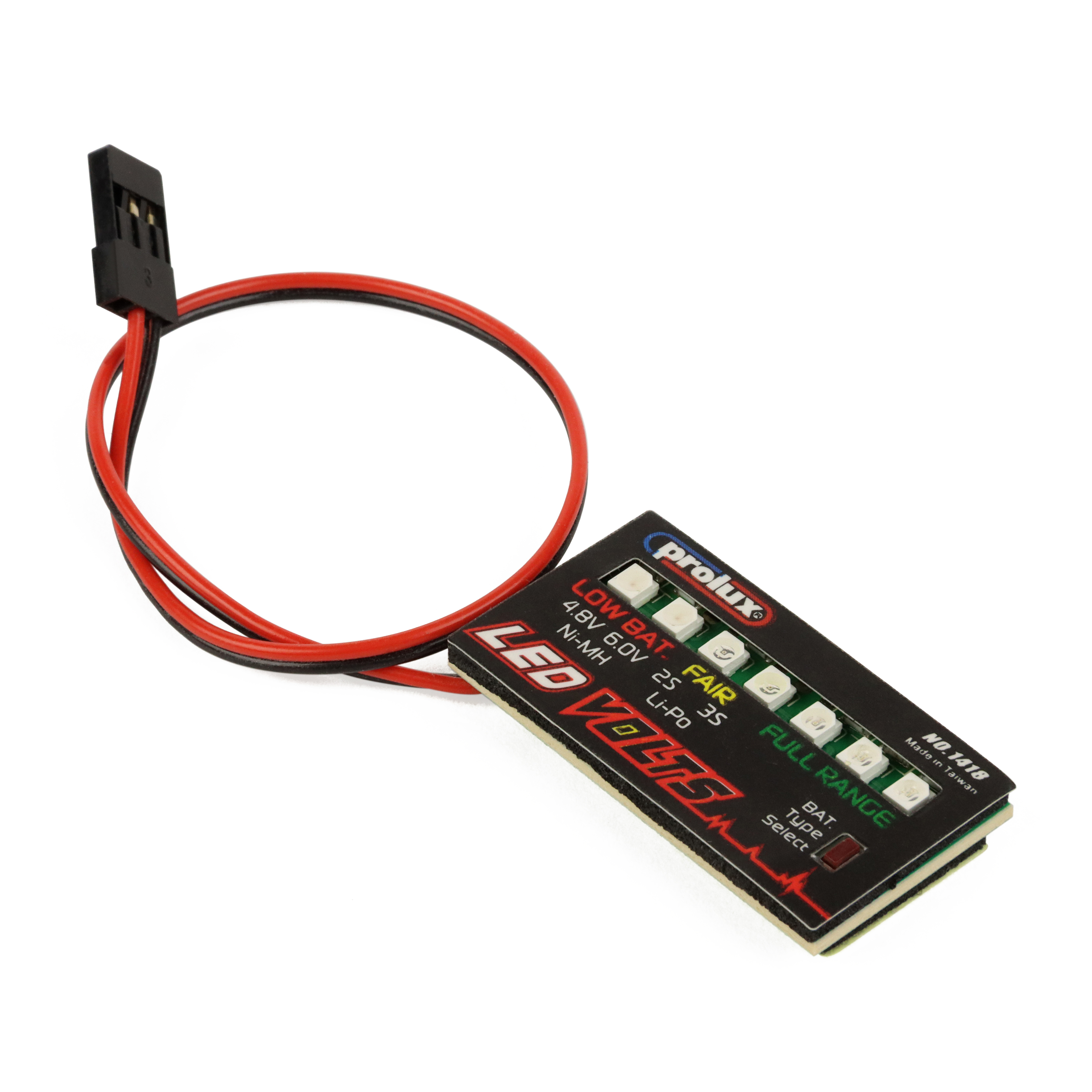LED Volts Detector 2-3s LiPo 4-5 cell NiMH-2