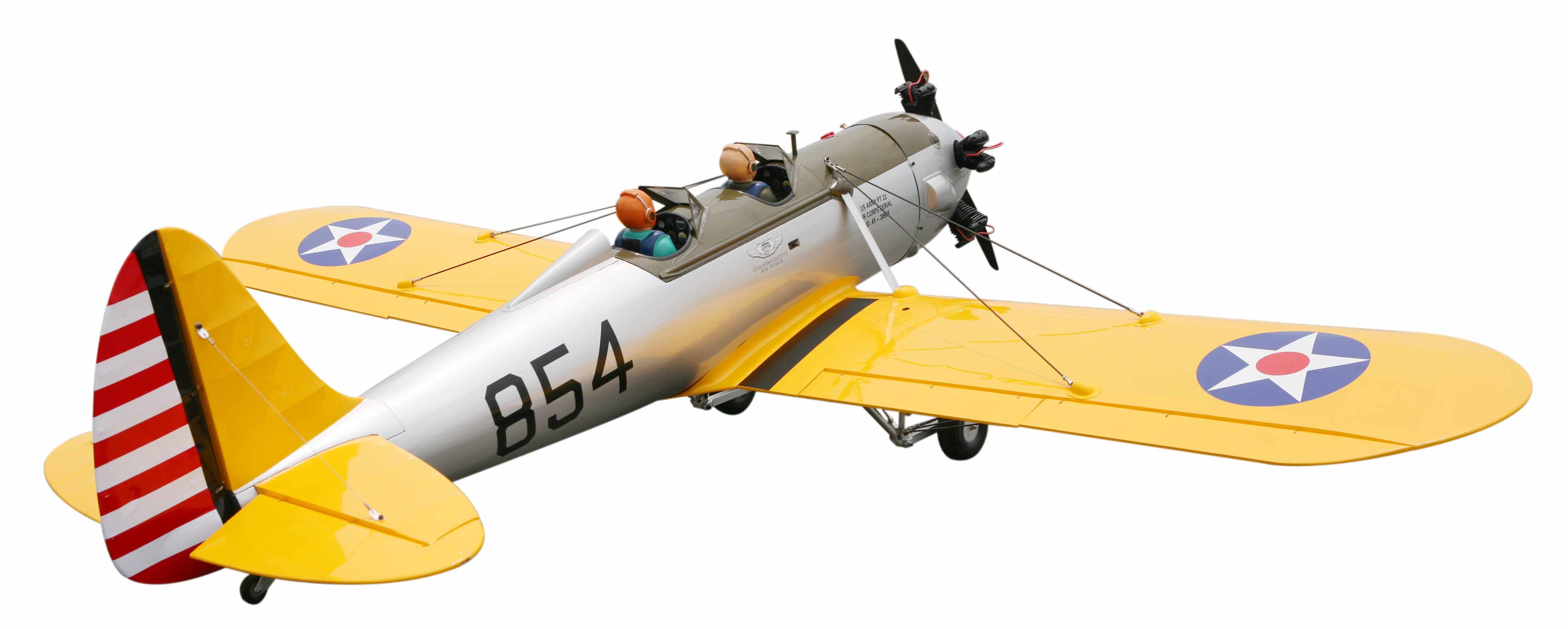 PT-22 Ryan Recruit 1/4 Scale (30-50cc) 2.3m (90in) (SEA-288)-3