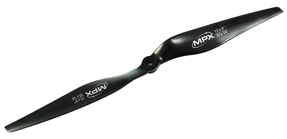 13x6 Black Electric Propeller