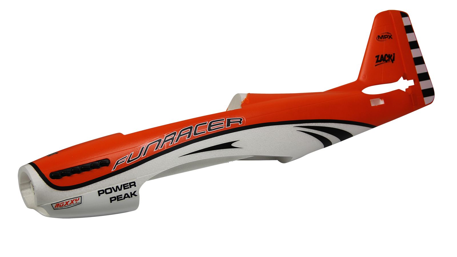 Fuselage FunRacer orange w/o Servos /Motor /ESC