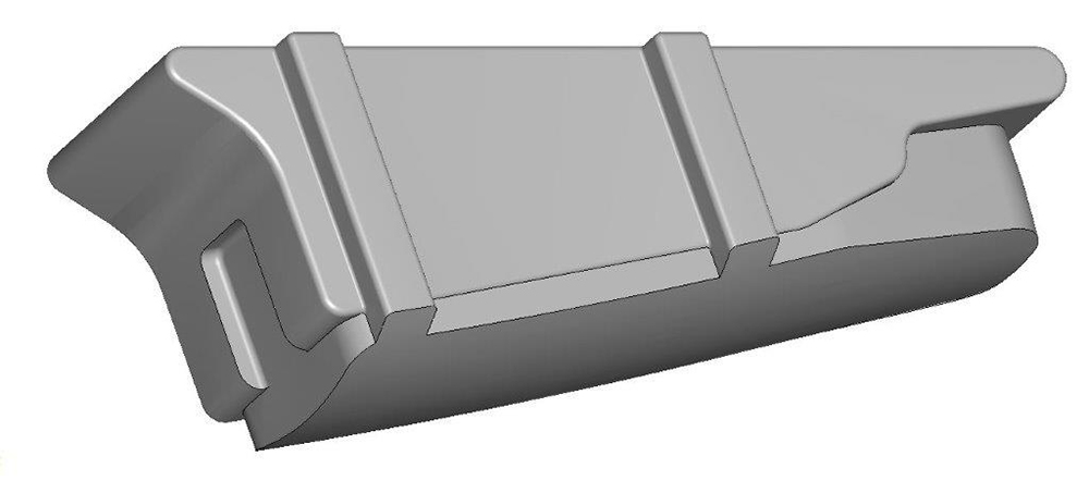 Fuselage filling piece (landing gear) LENTUS