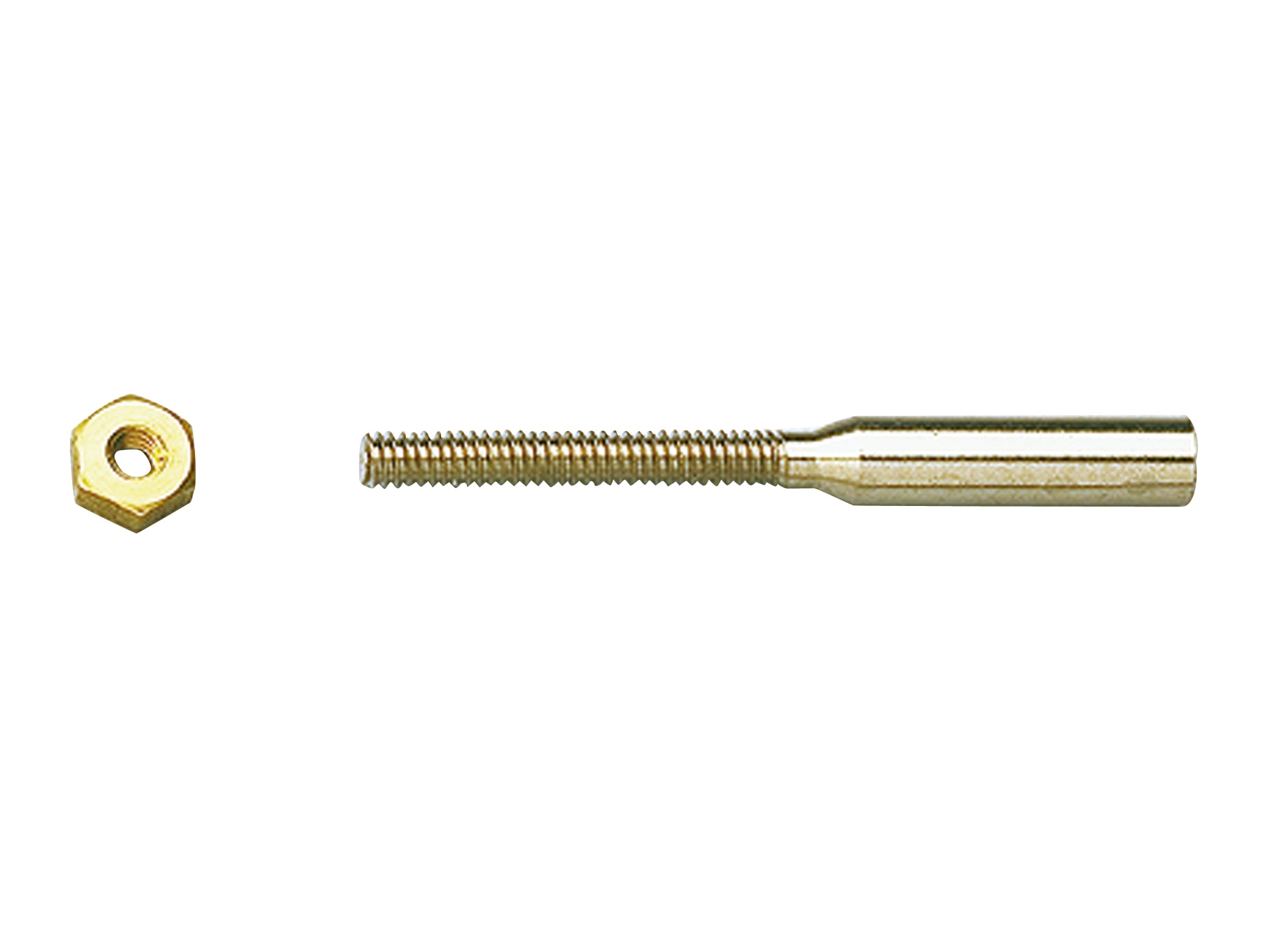Threaded Coupler M2.5 21mm x10 713861
