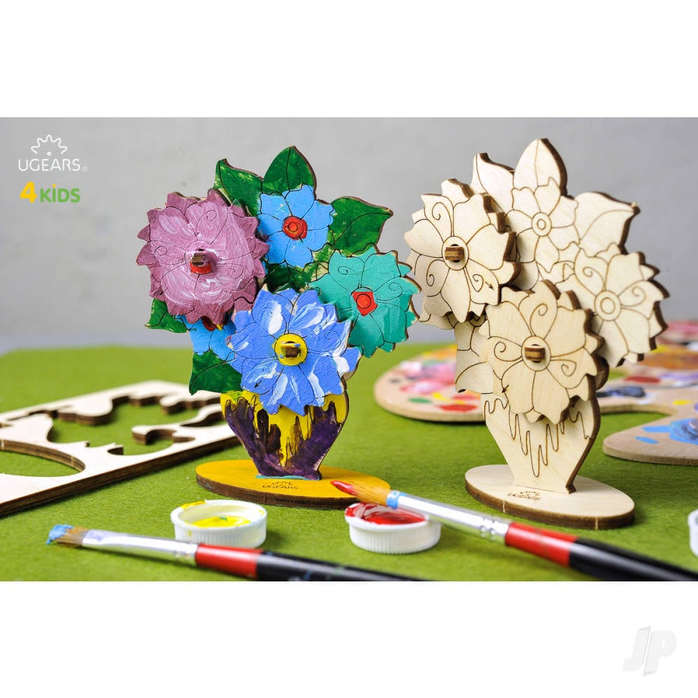 3D Colouring Model Bouquet-2