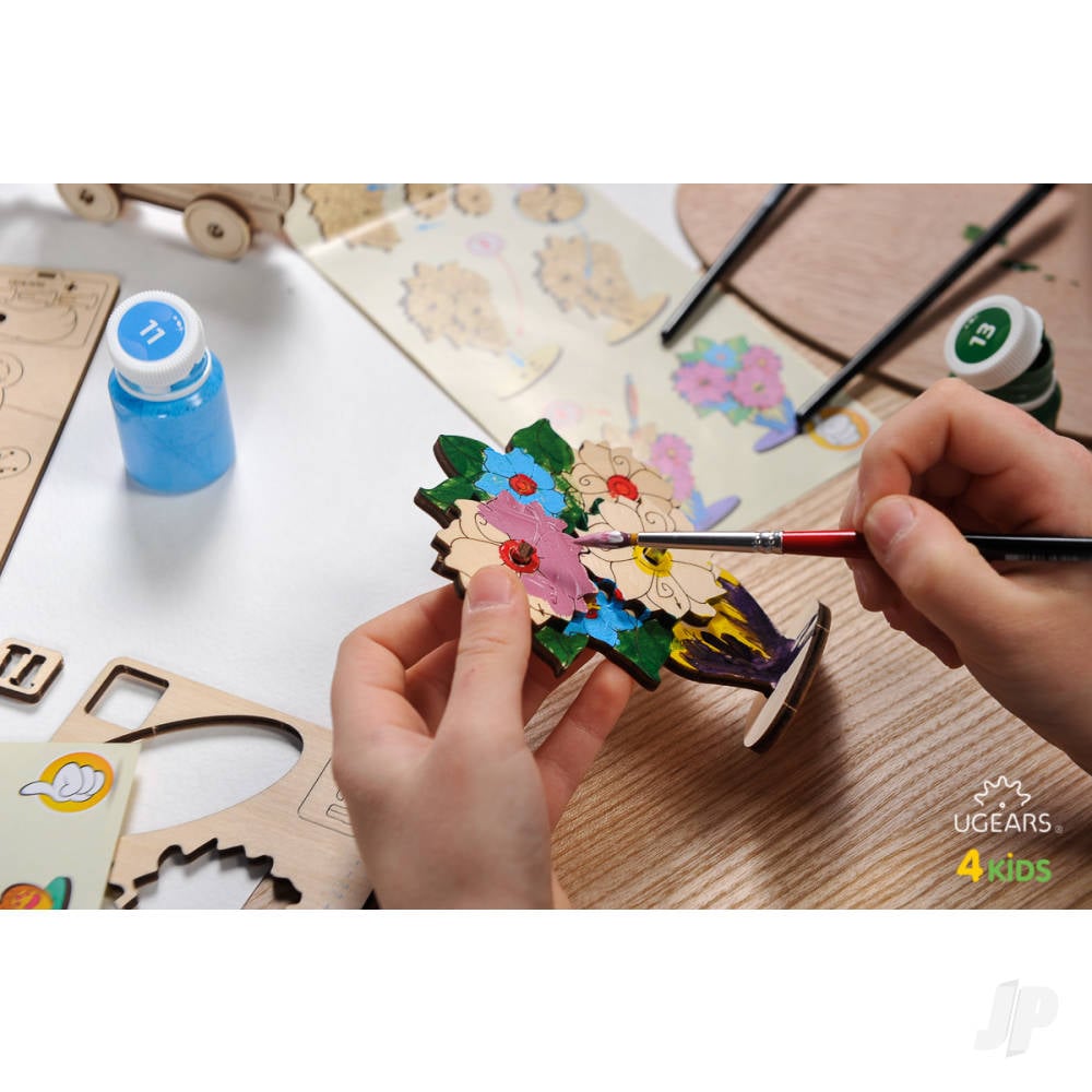 3D Colouring Model Bouquet-4