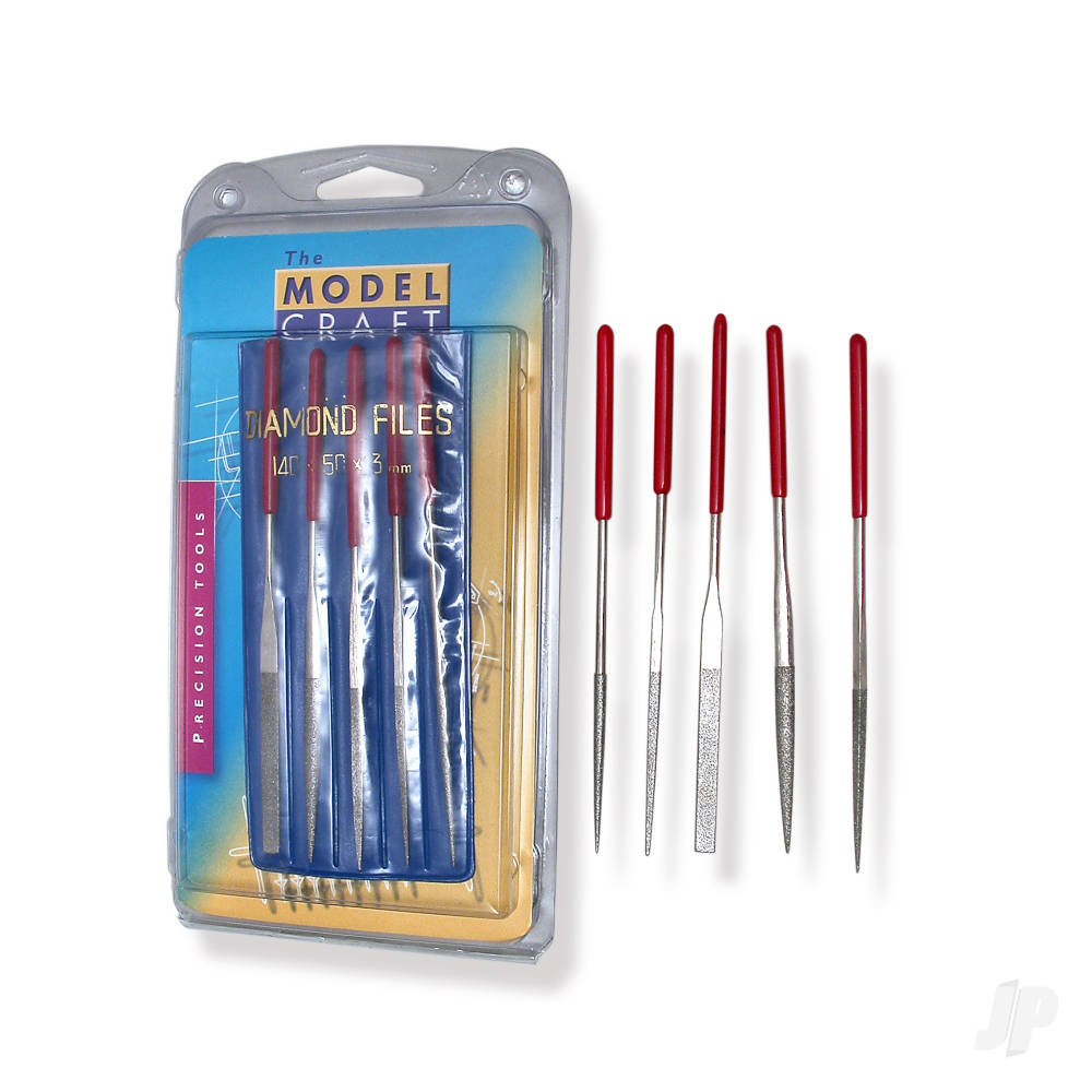 Diamond Needle Files (Set of 5) (Pfl6002)-2