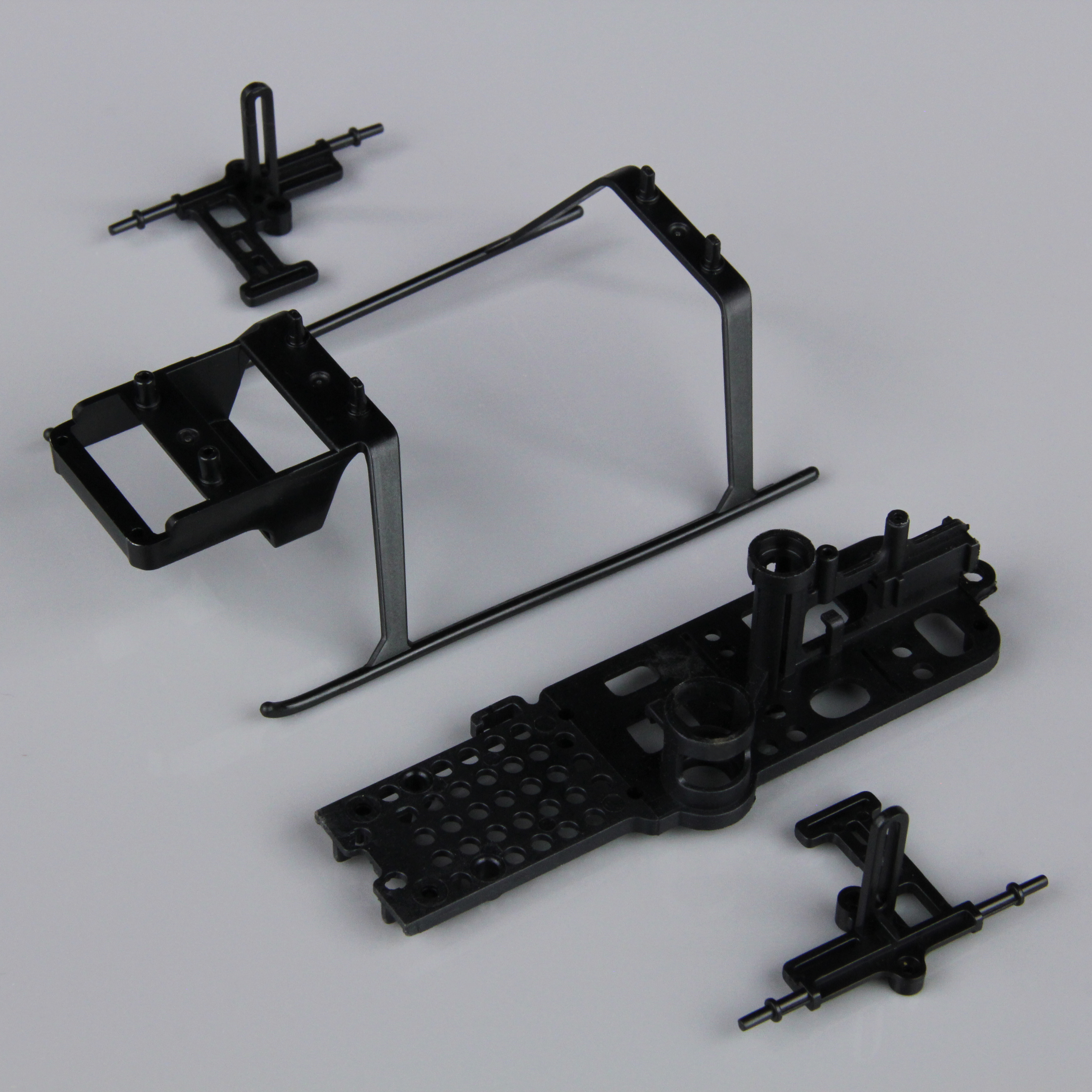 Frame set Inc Main Frame / Anti rotation Bracket / Skid set (Ninja 250) (4 pcs)