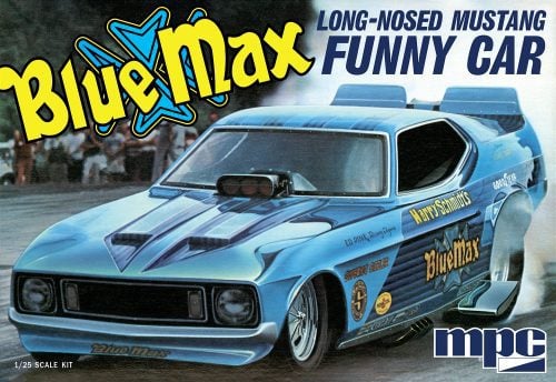 Blue Max Long Nose Mustang Funny Car