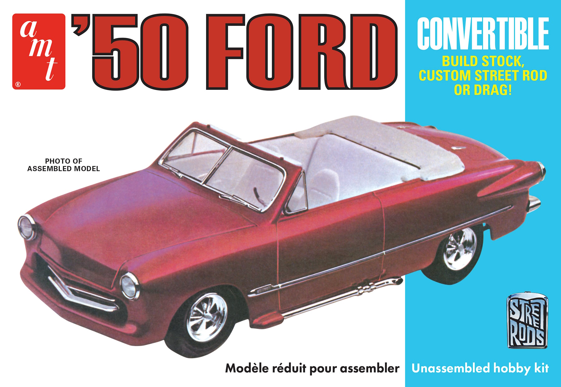 1:25 1950 Ford Convertible Street Rods Edition