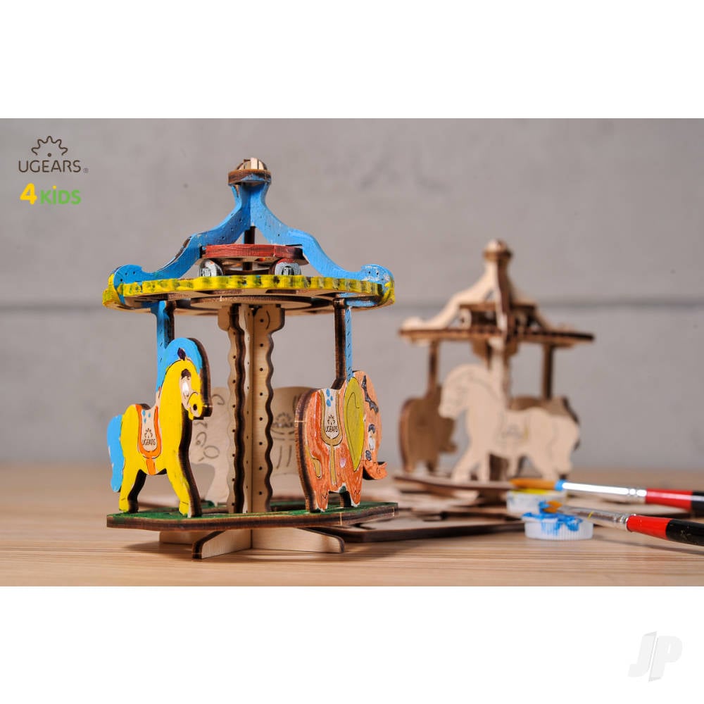 3D Colouring Model Merry-go-round-5