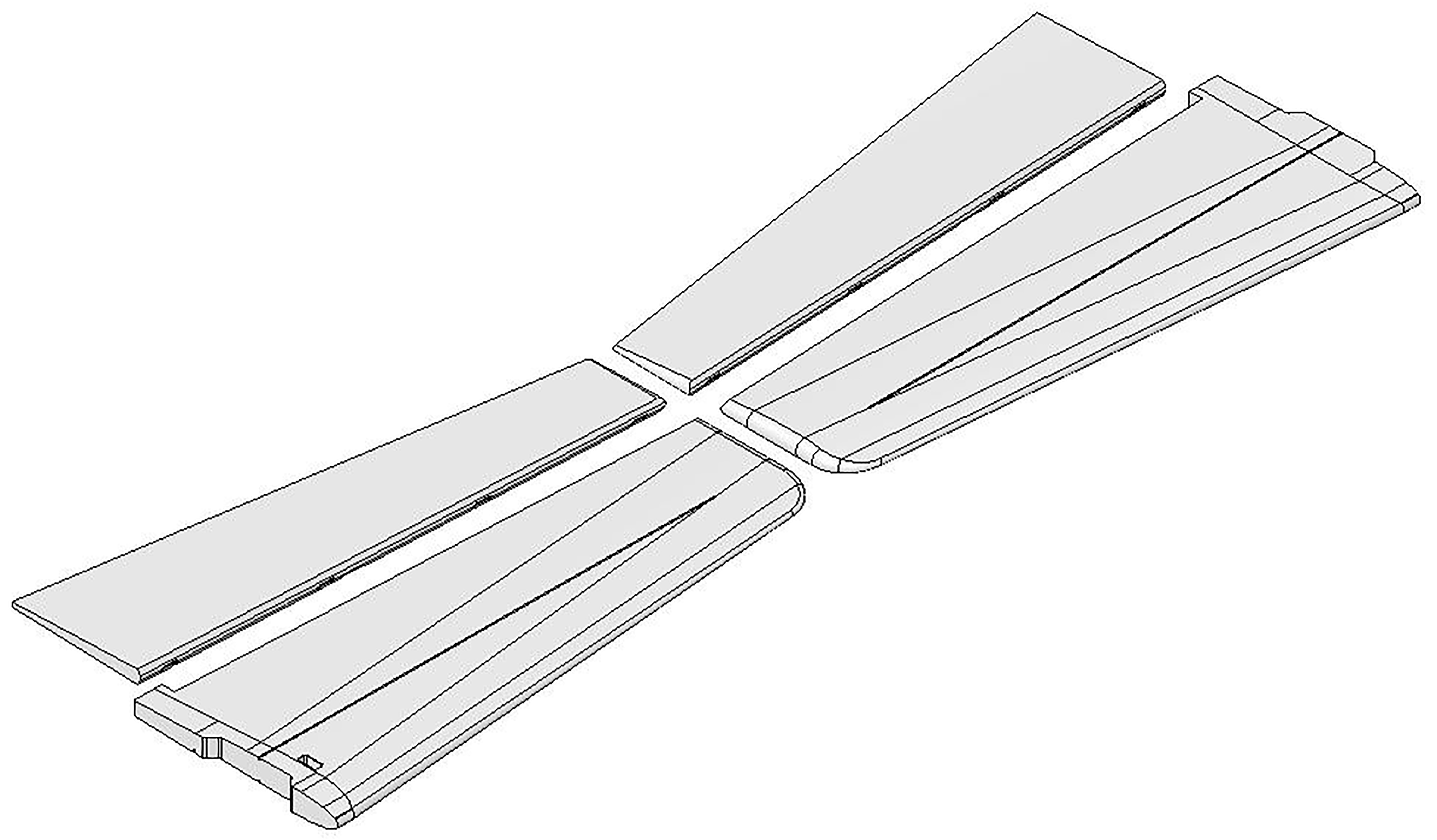 Parkmaster Pro Main Wing Set (224823)-2