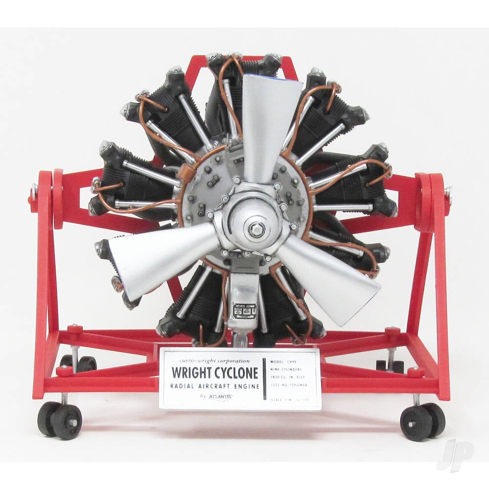 1:12 Wright Cyclone 9 Radial Engine STEM-2