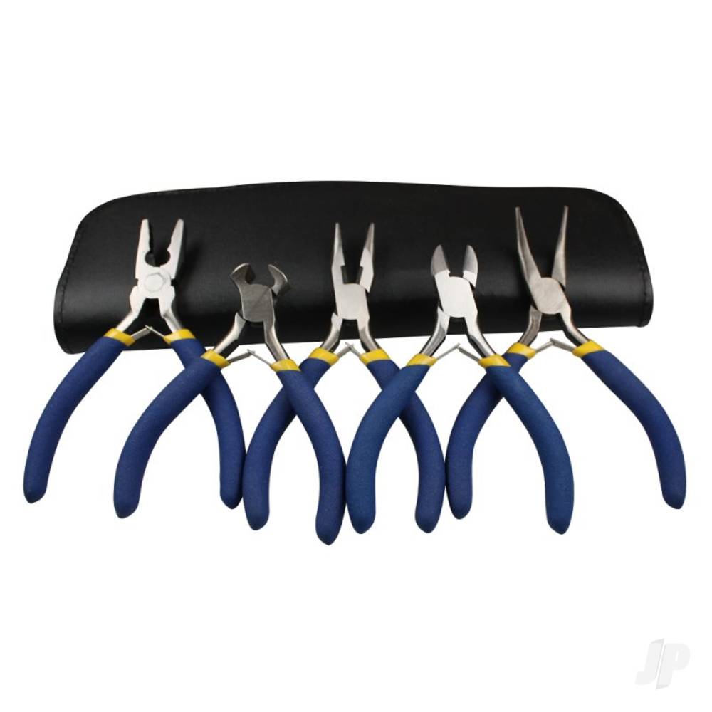 5pc Mini Plier Set & Case (Ppl6000)