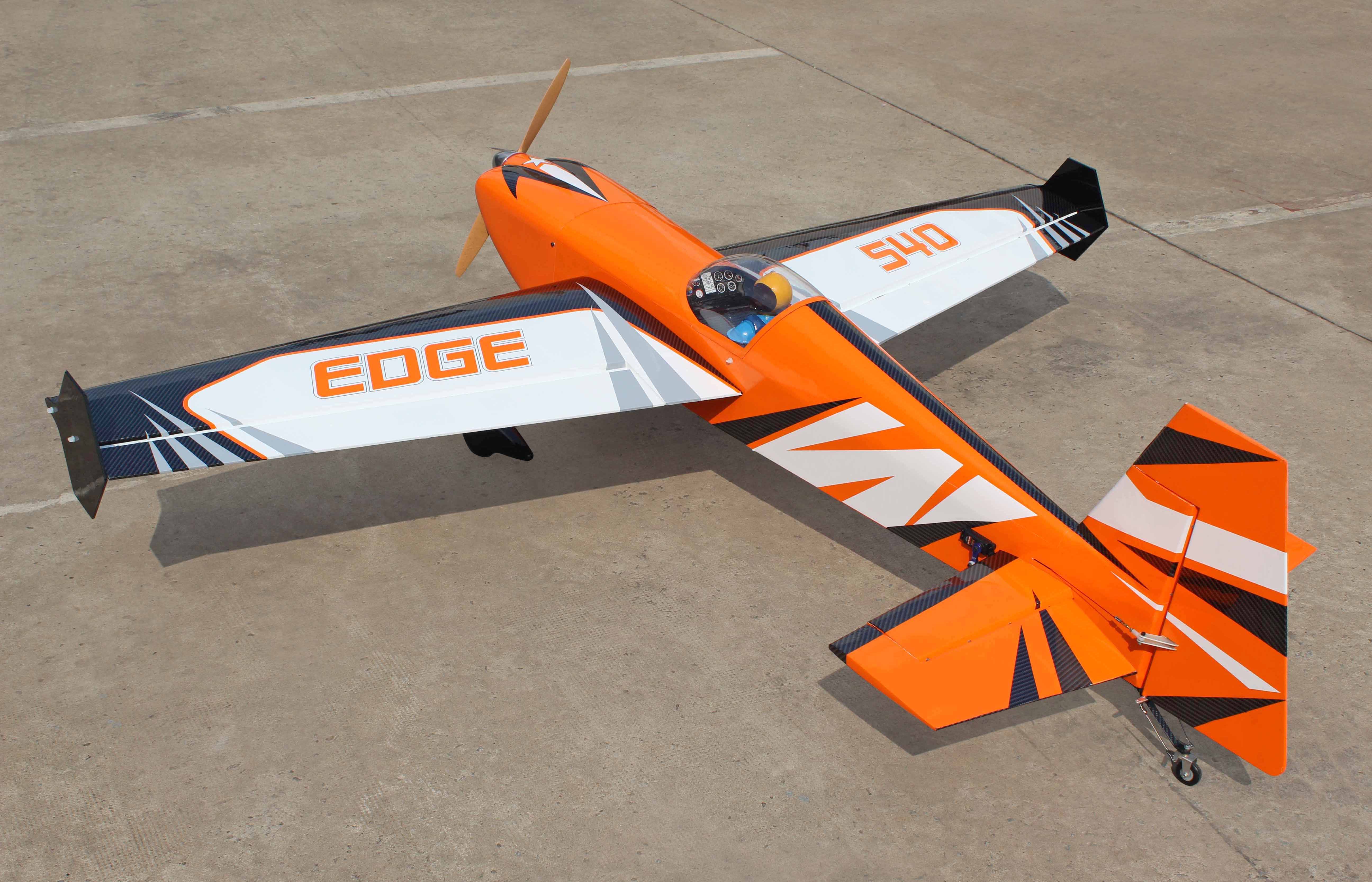 Edge 540V3 3D (35-40cc) 1.96m (77.5in) Carbon Reinforced, Carbon Hardware-3