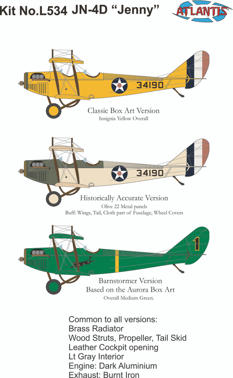 1:48 Curtiss Jenny JN-4 Airplane-4