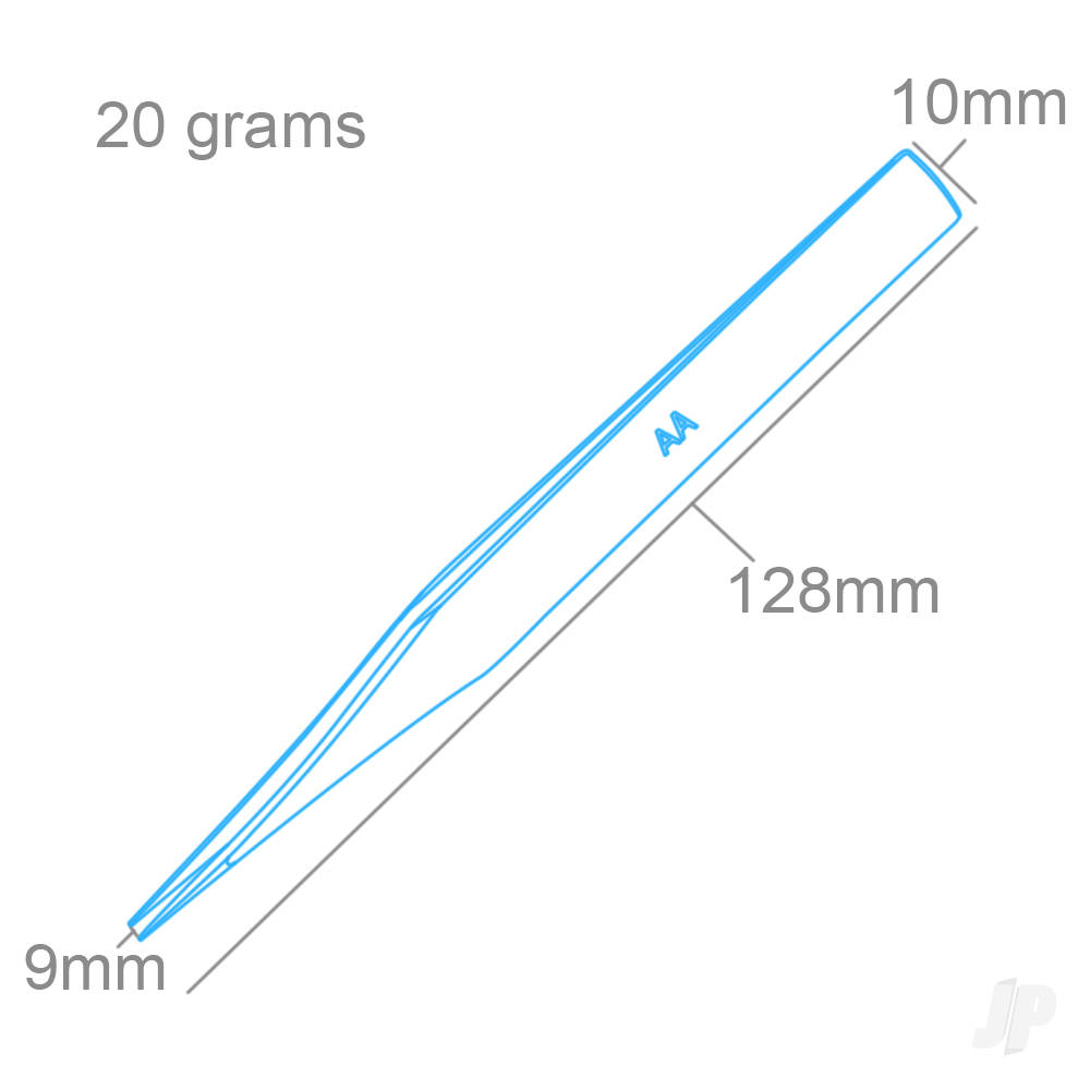 Strong Fine Stainless Steel Tweezers (115mm) (PTW2185/AA)-6