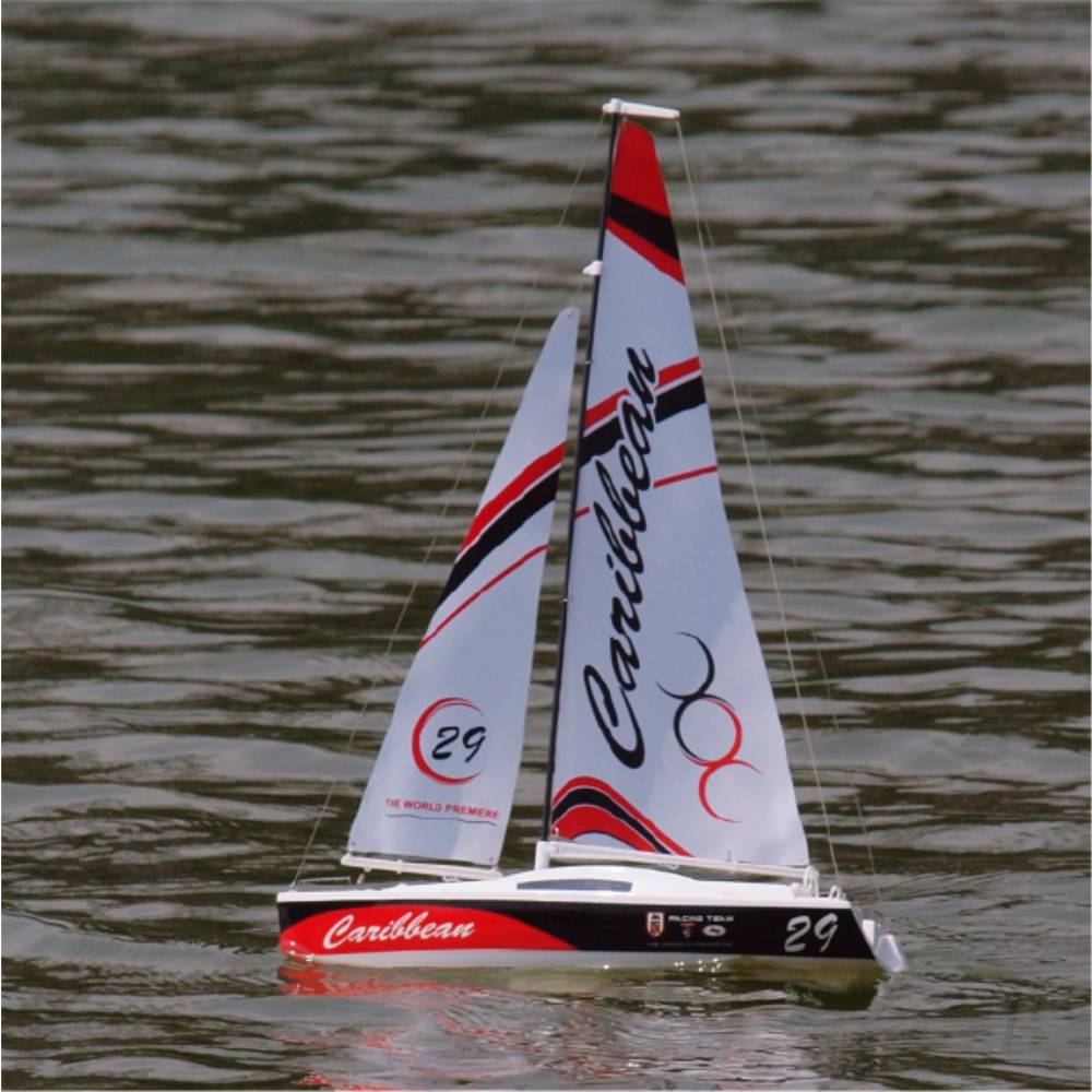 Caribbean Yacht 2.4GHz RTR, Red-7