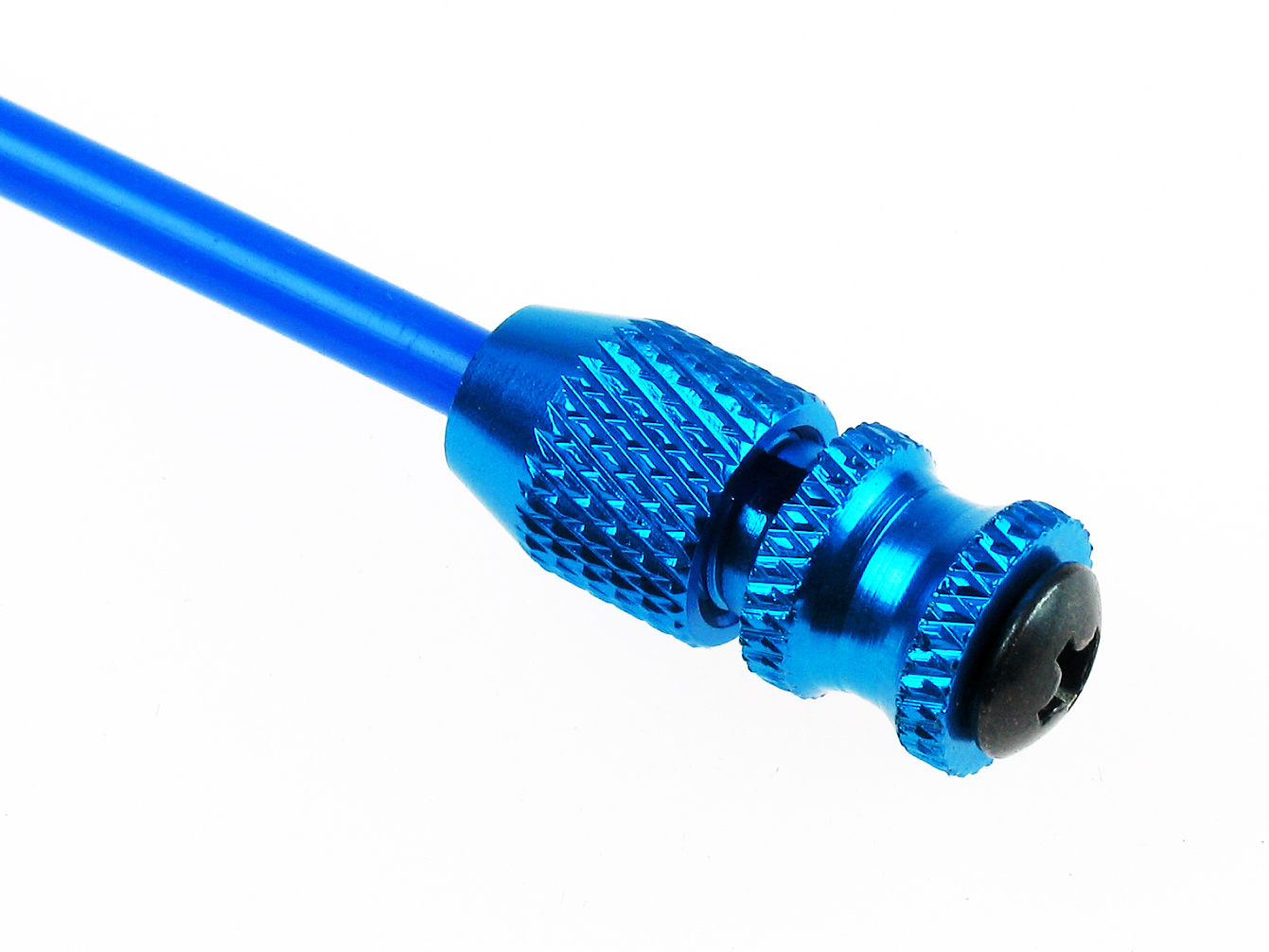 Antenna Pipe With Blue Metal Anodised Base