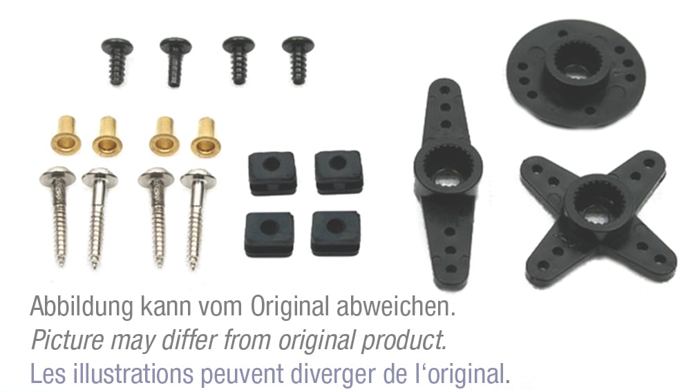 Servo accessory pack RHINO digi 4