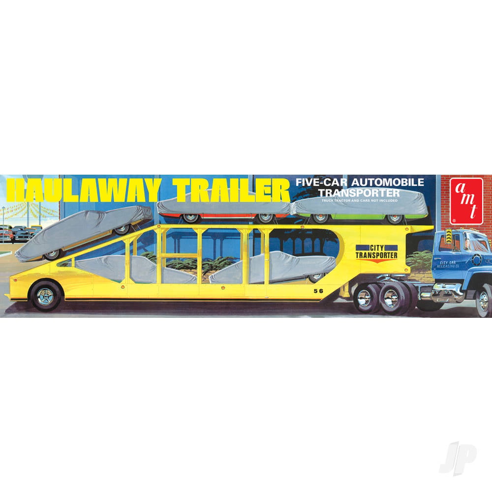 5-Car Haulaway Trailer