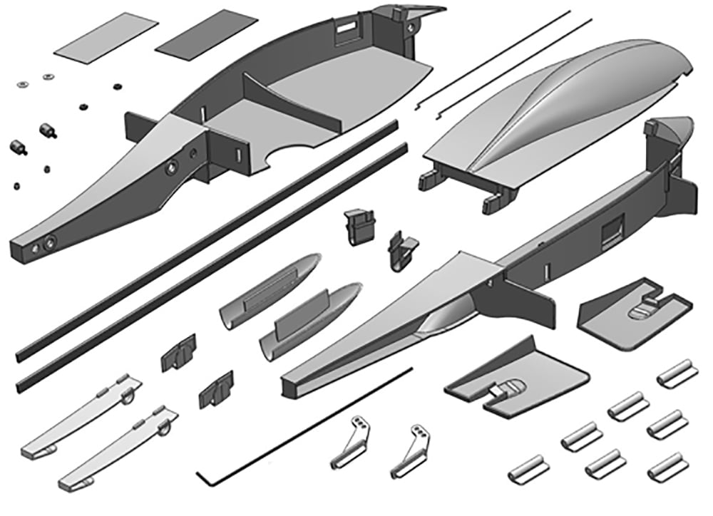 Xeno Small Plastic Parts Pack