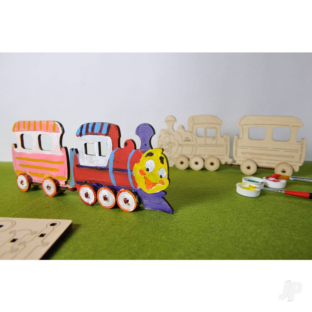 3D Colouring Model Locomotive-2