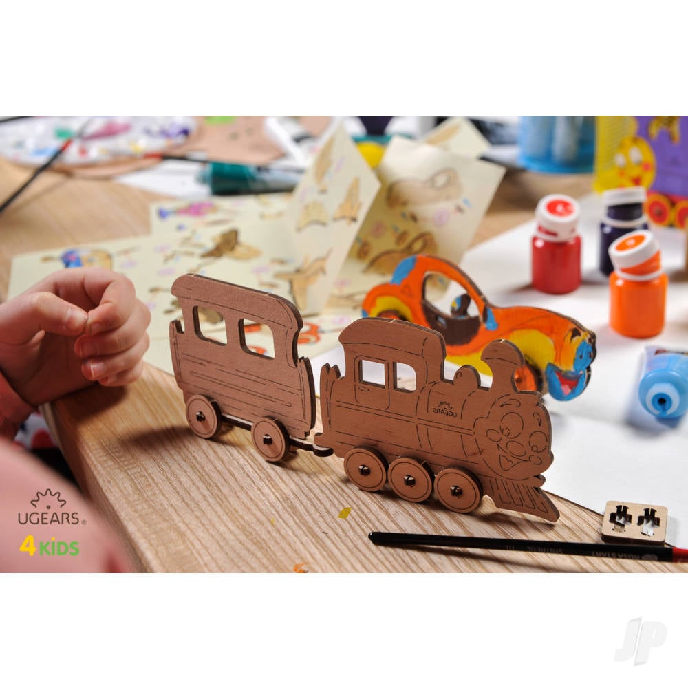 3D Colouring Model Locomotive-4