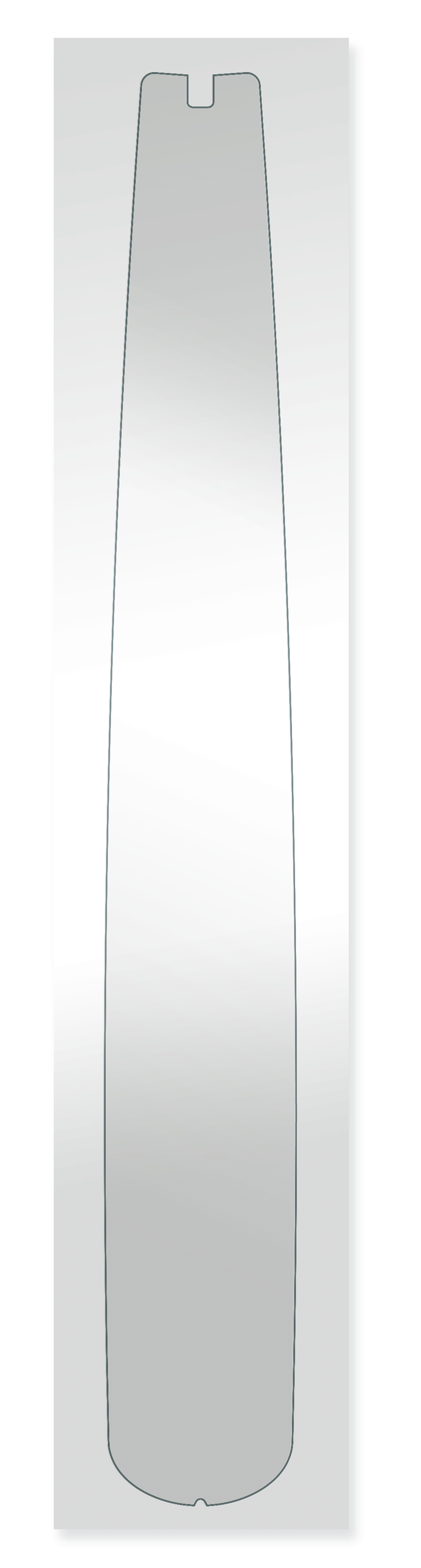 Fuselage protection sheet, transp. (like in kit)
