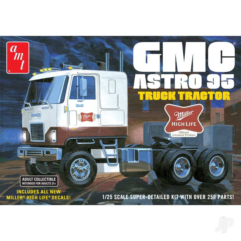 gmc-astro-95-semi-tractor-miller-beer