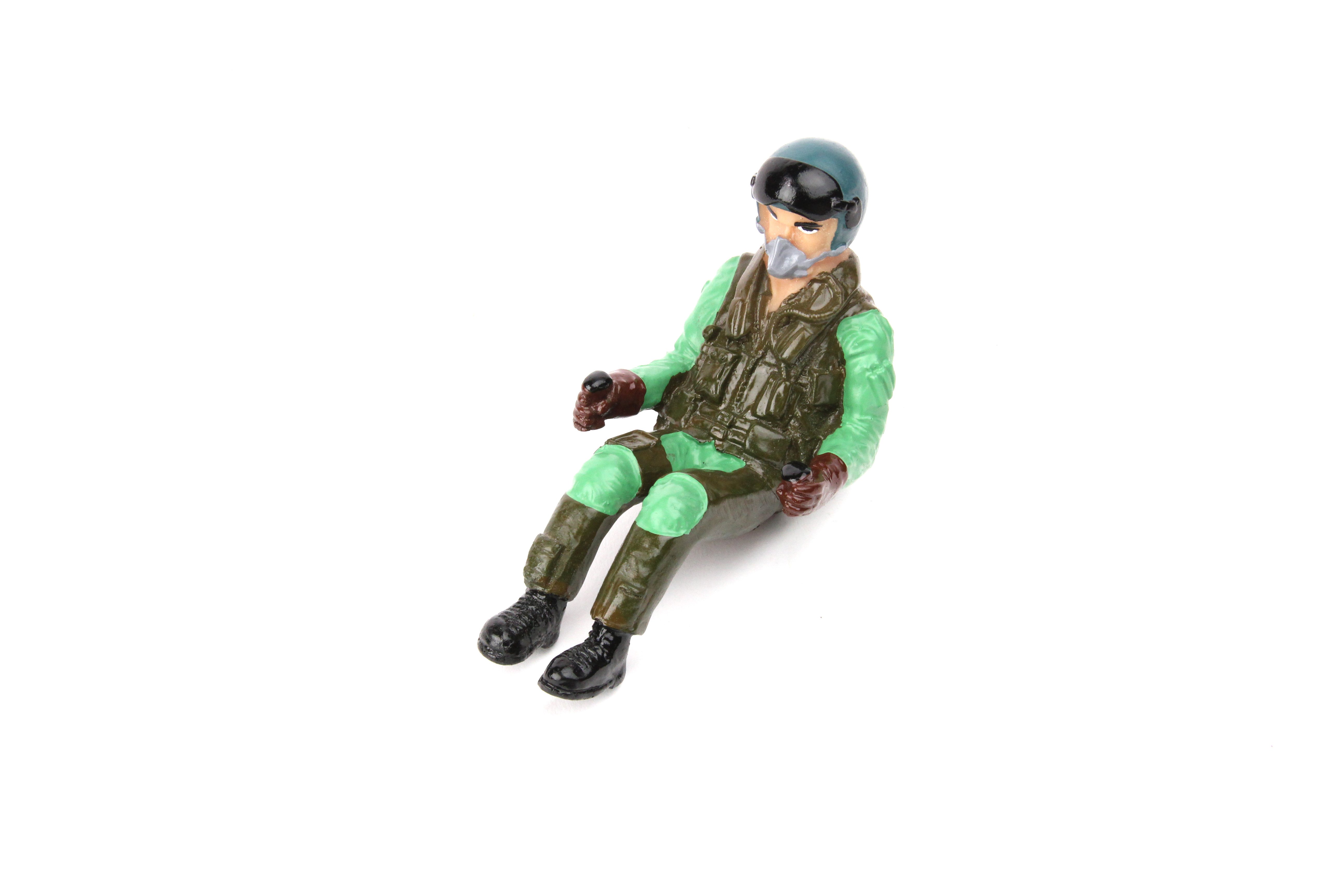 Pilot WWII Full-Body Seated Brown/Green (for SEA-276)