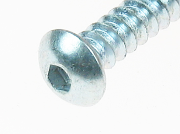 4 x 1/2 Button Head Sheet Metal Screws (8 pcs per package)-5
