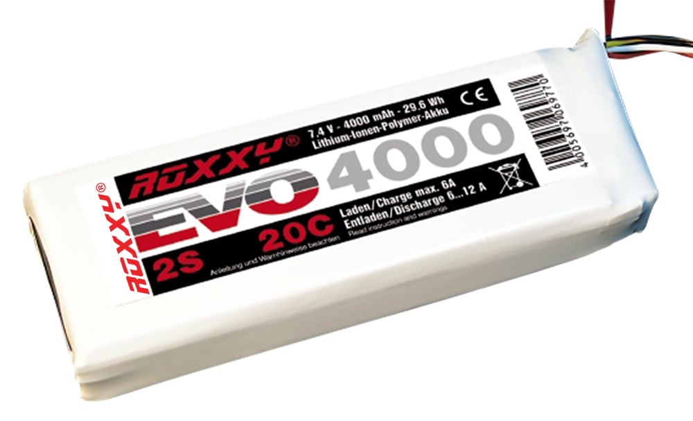 LiPo ROXXY Evo 2-4000 20C