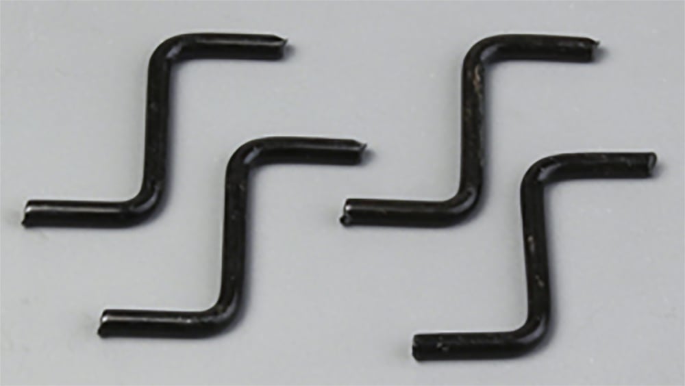 Double-bend rod, 4pcs FunCopter