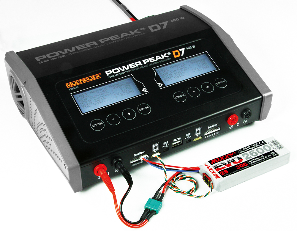 Power Peak D7 400W Dual Charger AC/DC EQ-BID-3
