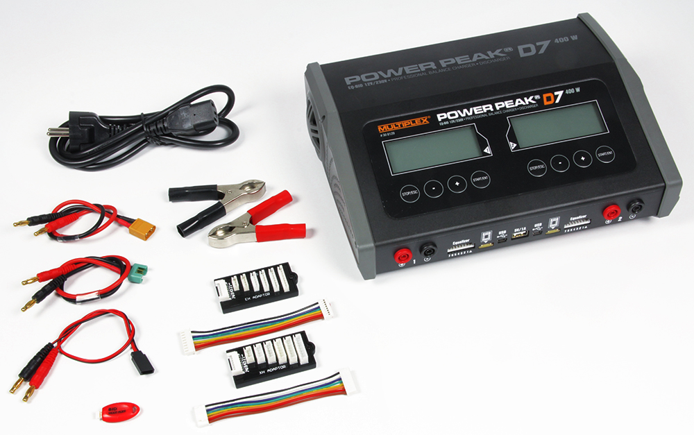 Power Peak D7 400W Dual Charger AC/DC EQ-BID-4