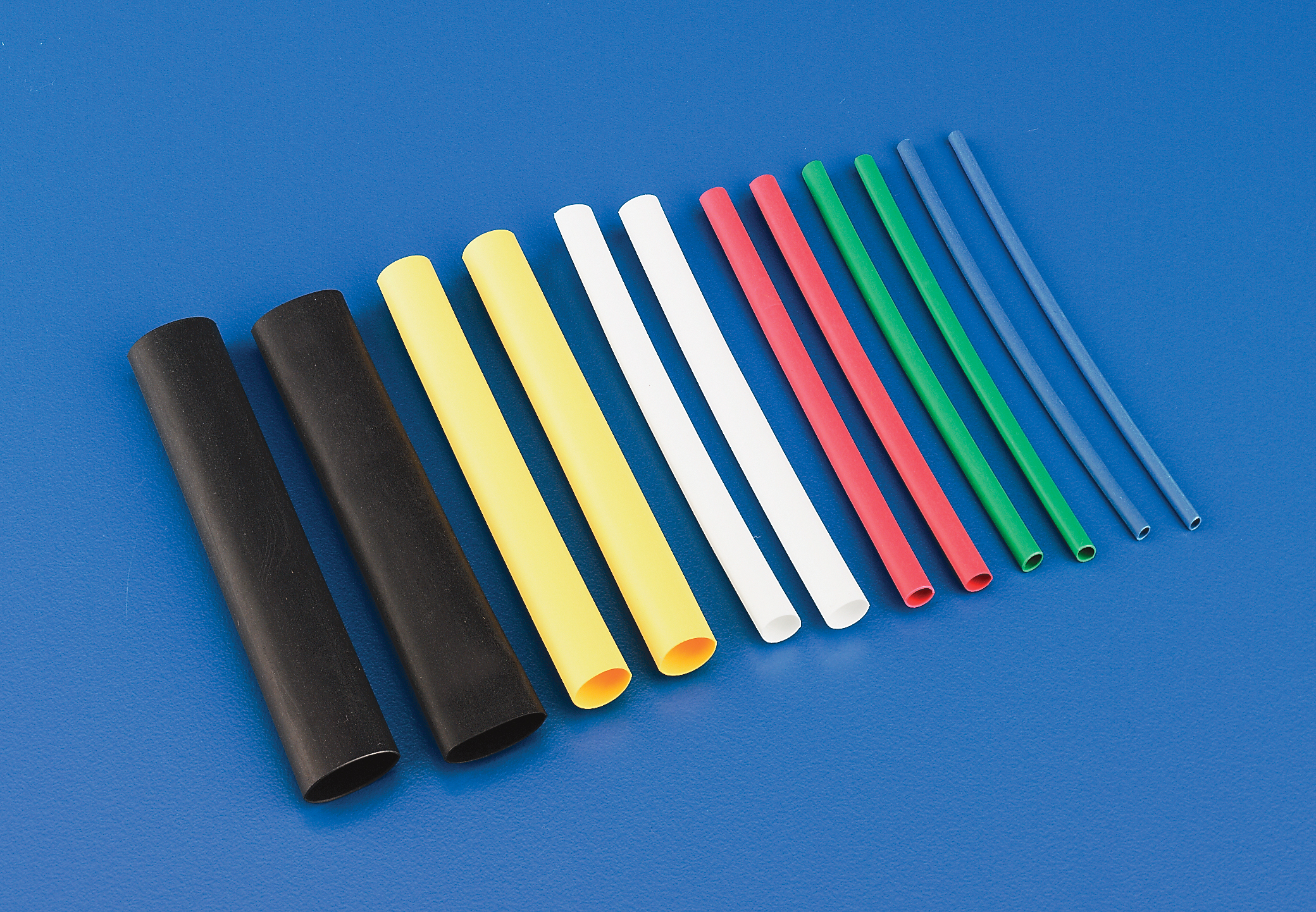 3/8in Heat Shrink Tubing Black (3 pcs per package)-3