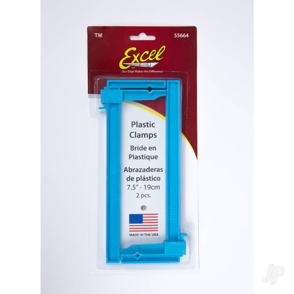 7in Adjustable Plastic Clamp (Carded)-10