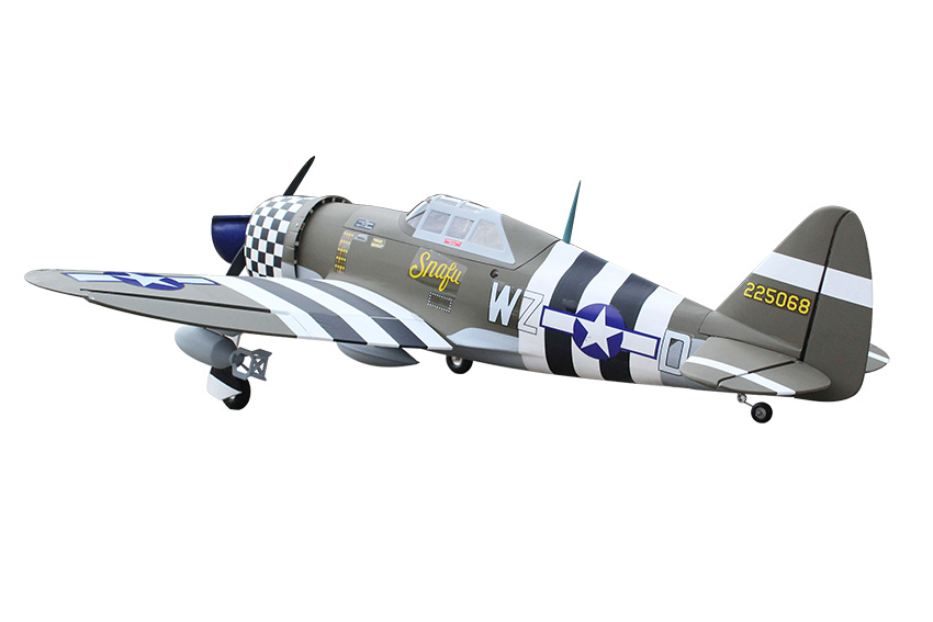 P-47G Thunderbolt Snafu (20cc) 1.6m (63in) with 84° Electric Retracts-4