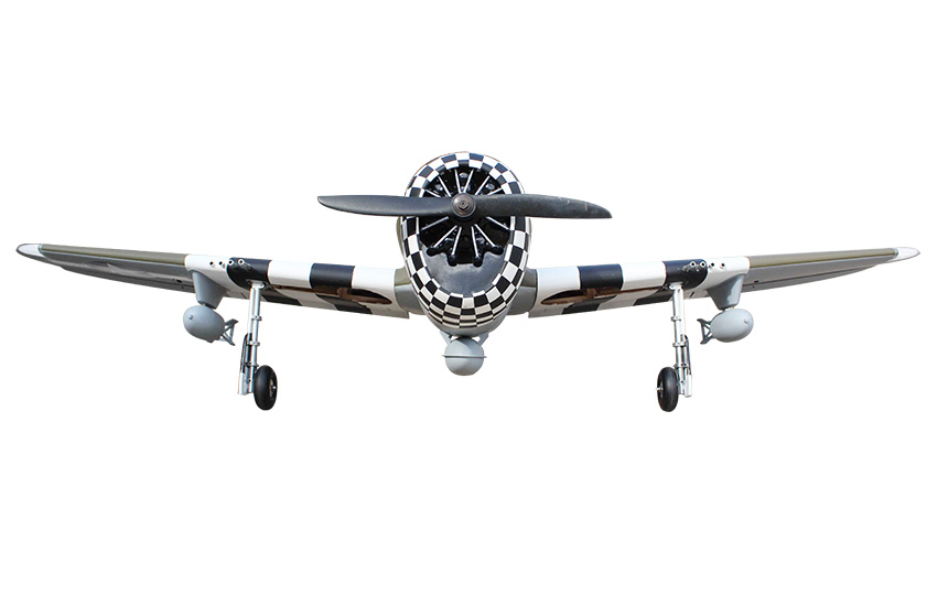 P-47G Thunderbolt Snafu (20cc) 1.6m (63in) with 84° Electric Retracts-5