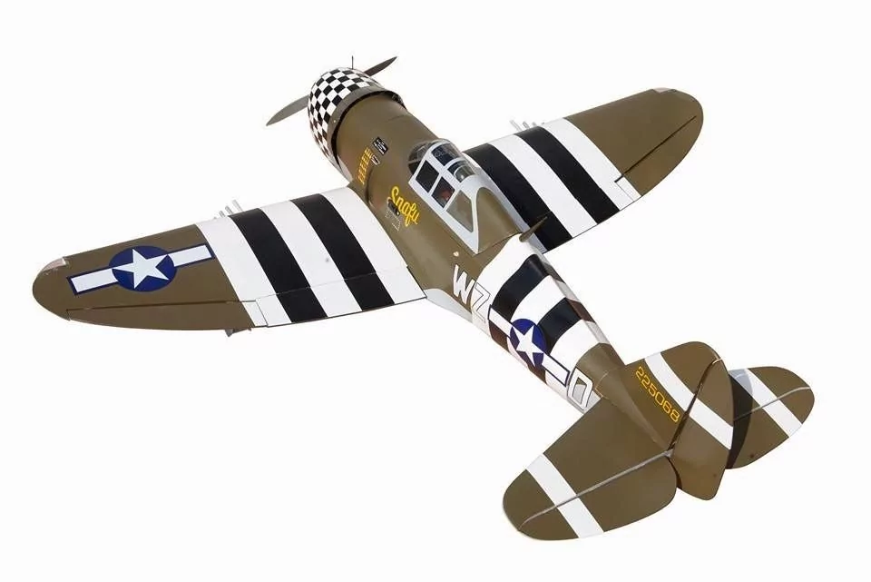 P-47G Thunderbolt Snafu (20cc) 1.6m (63in) with 84° Electric Retracts-9