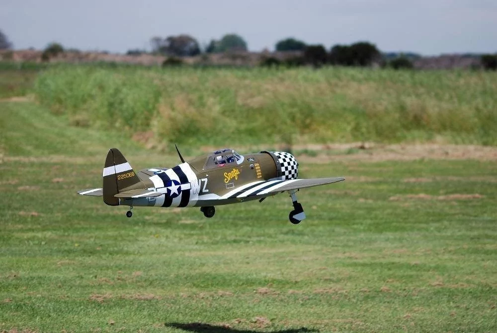 P-47G Thunderbolt Snafu (20cc) 1.6m (63in) with 84° Electric Retracts-12