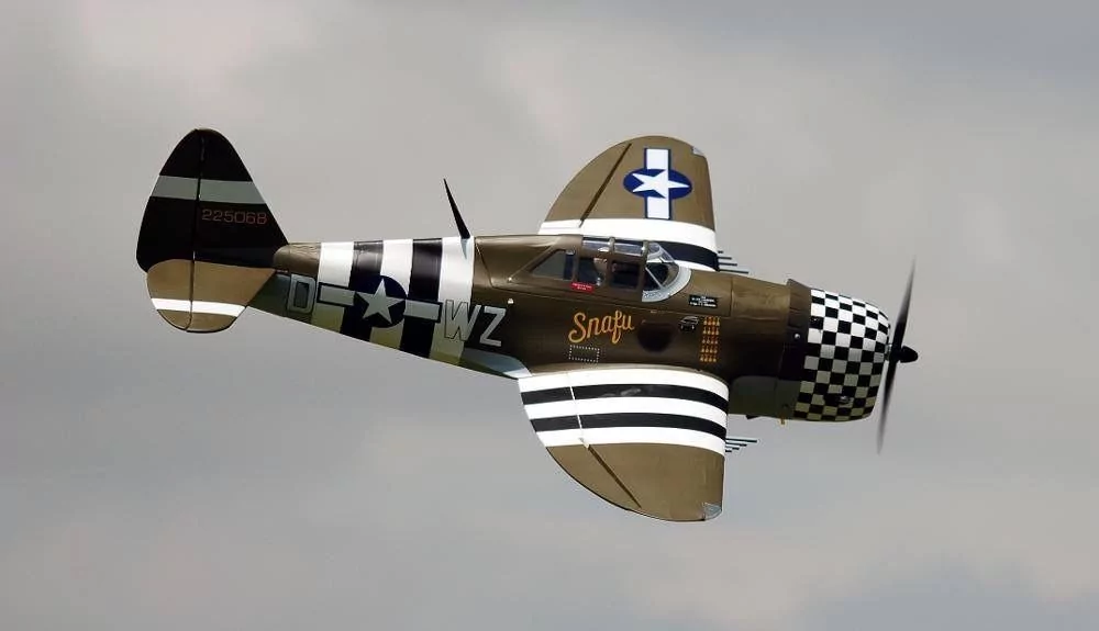 P-47G Thunderbolt Snafu (20cc) 1.6m (63in) with 84° Electric Retracts-13