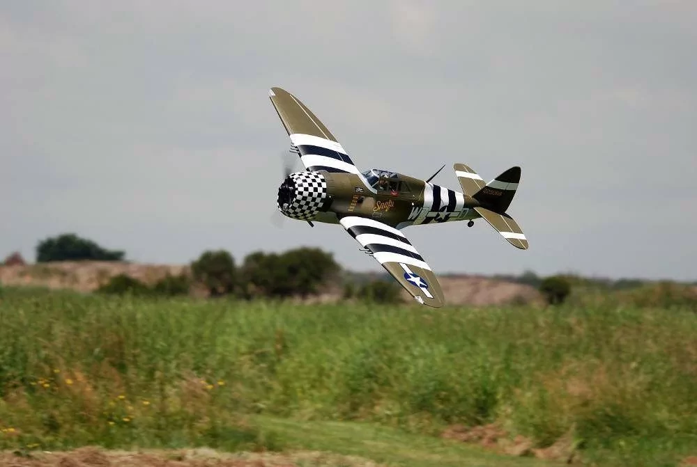 P-47G Thunderbolt Snafu (20cc) 1.6m (63in) with 84° Electric Retracts-14