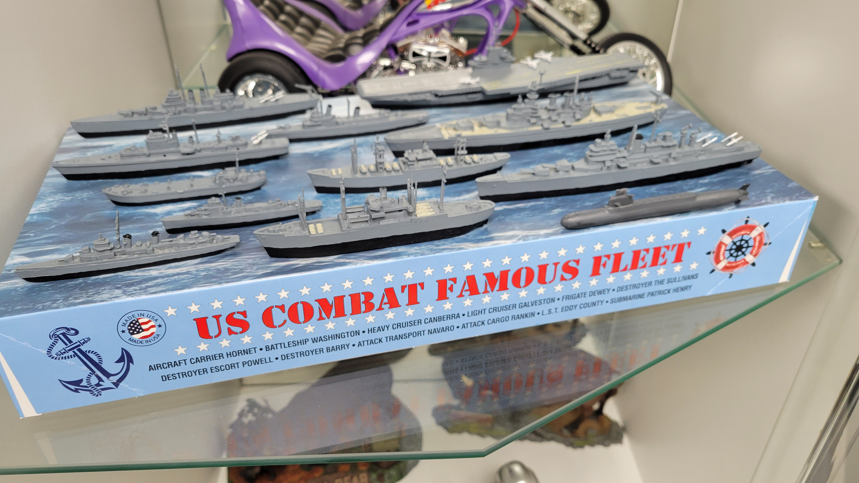 1:1200 US Navy Task Force Set 12 Different Ships-2