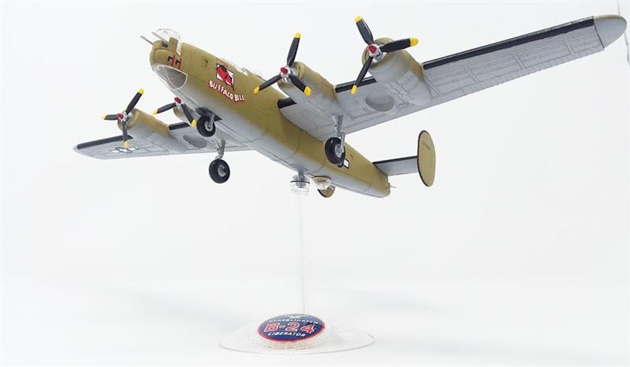 1:92 B-24J Bomber Buffalo Bill with Swivel Stand-3