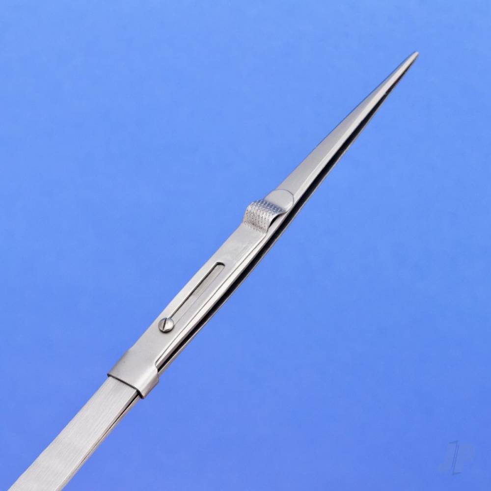 Fine Serrated Locking Stainless Steel Tweezers (PTW1093/Fr)-3